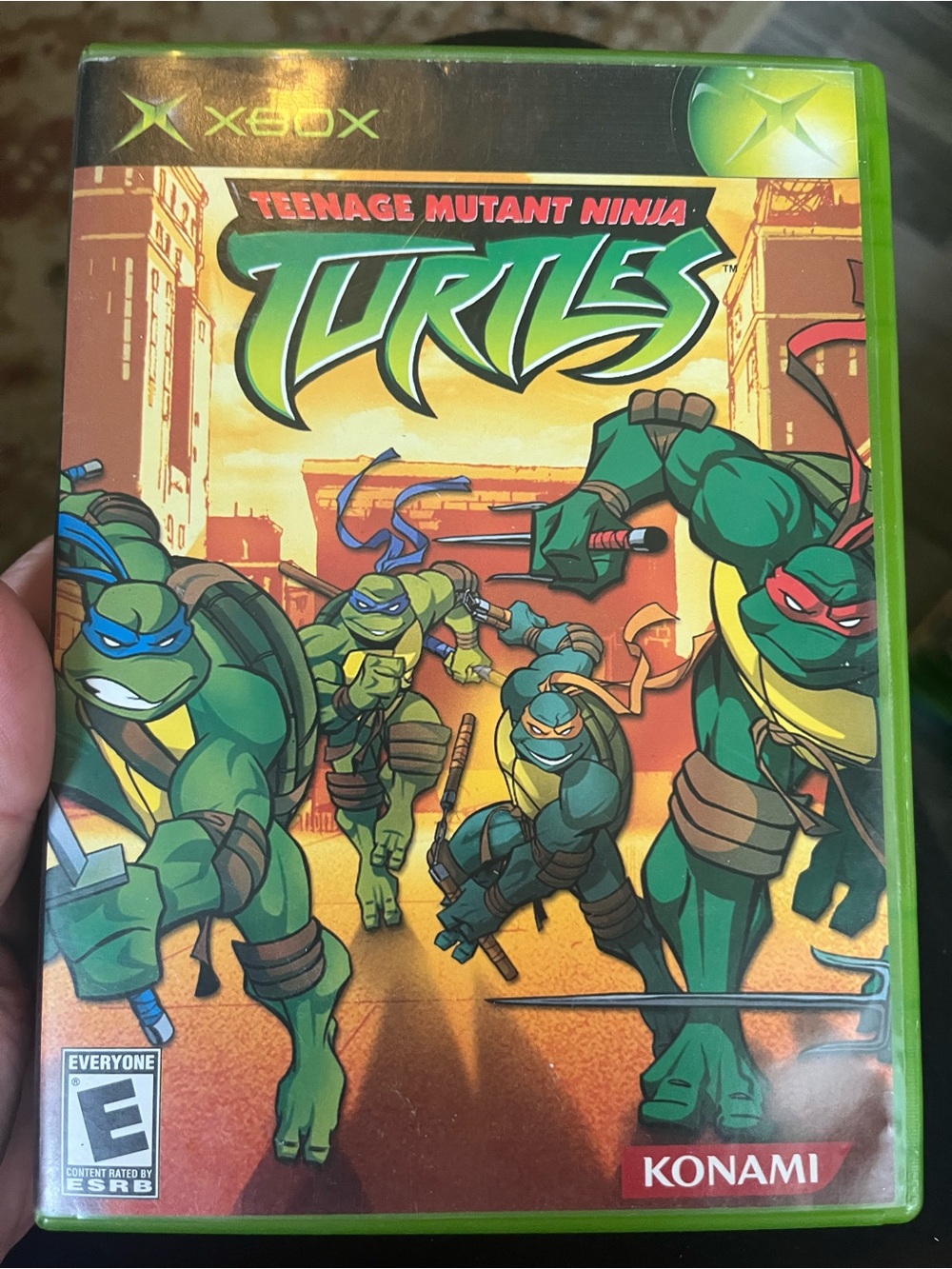 Teenage Mutant Ninja Turtles (2003) Microsoft Xbox Action Beat-'Em-Up Game Compl